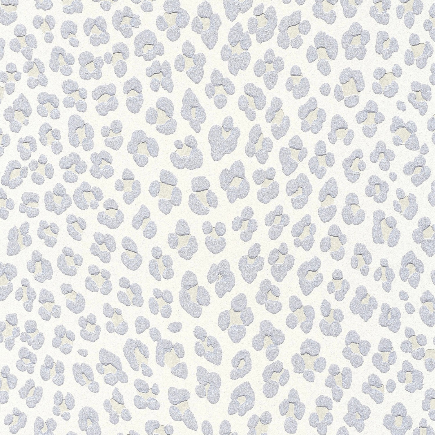 Bricoflor Leoparden Tapete Weiß animal Print Vliestapete mit Leo Muster in günstig online kaufen
