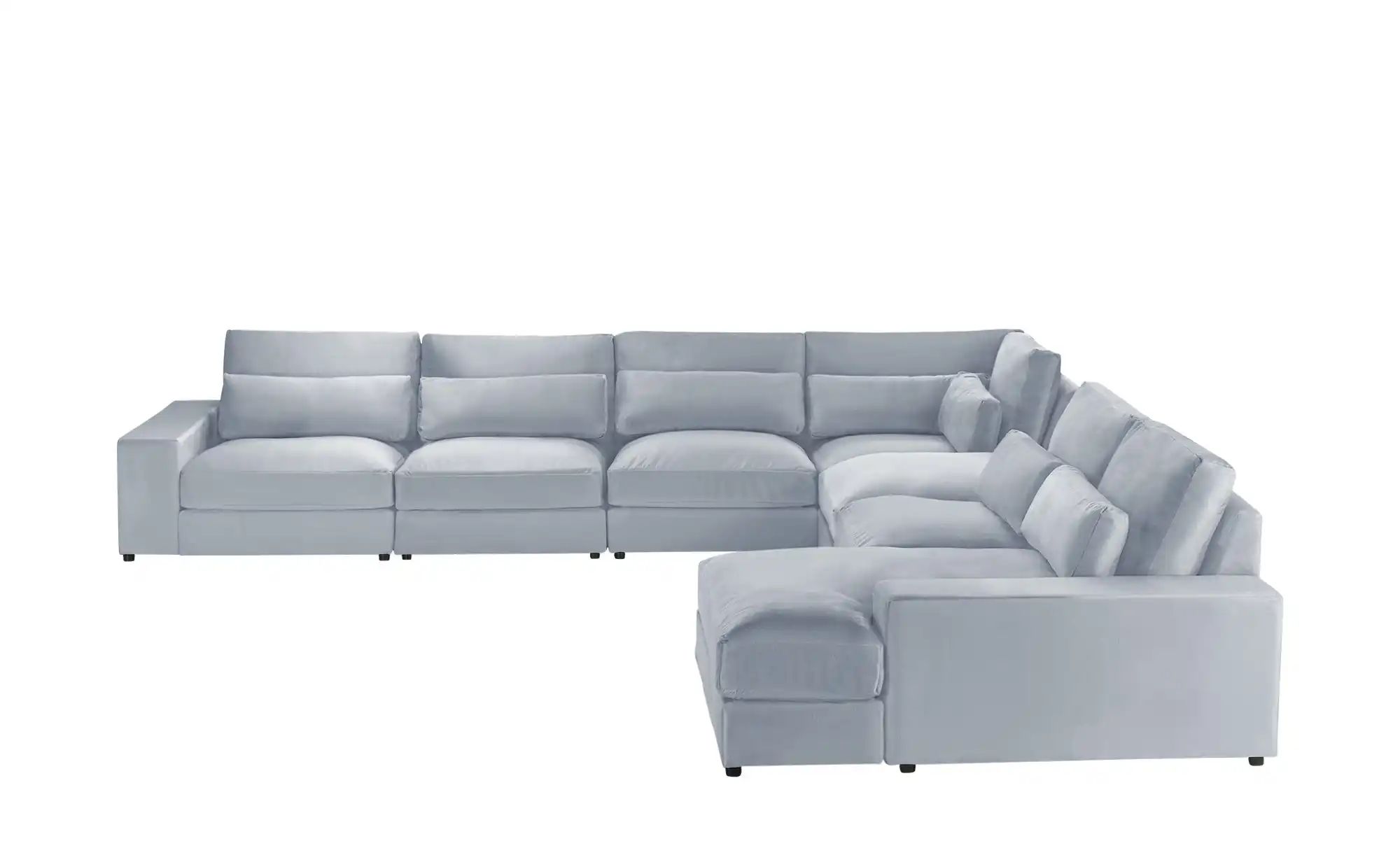 Ecksofa  Branna ¦ grau ¦ Maße (cm): B: 412 H: 88 T: 296 Polstermöbel > Sofa günstig online kaufen