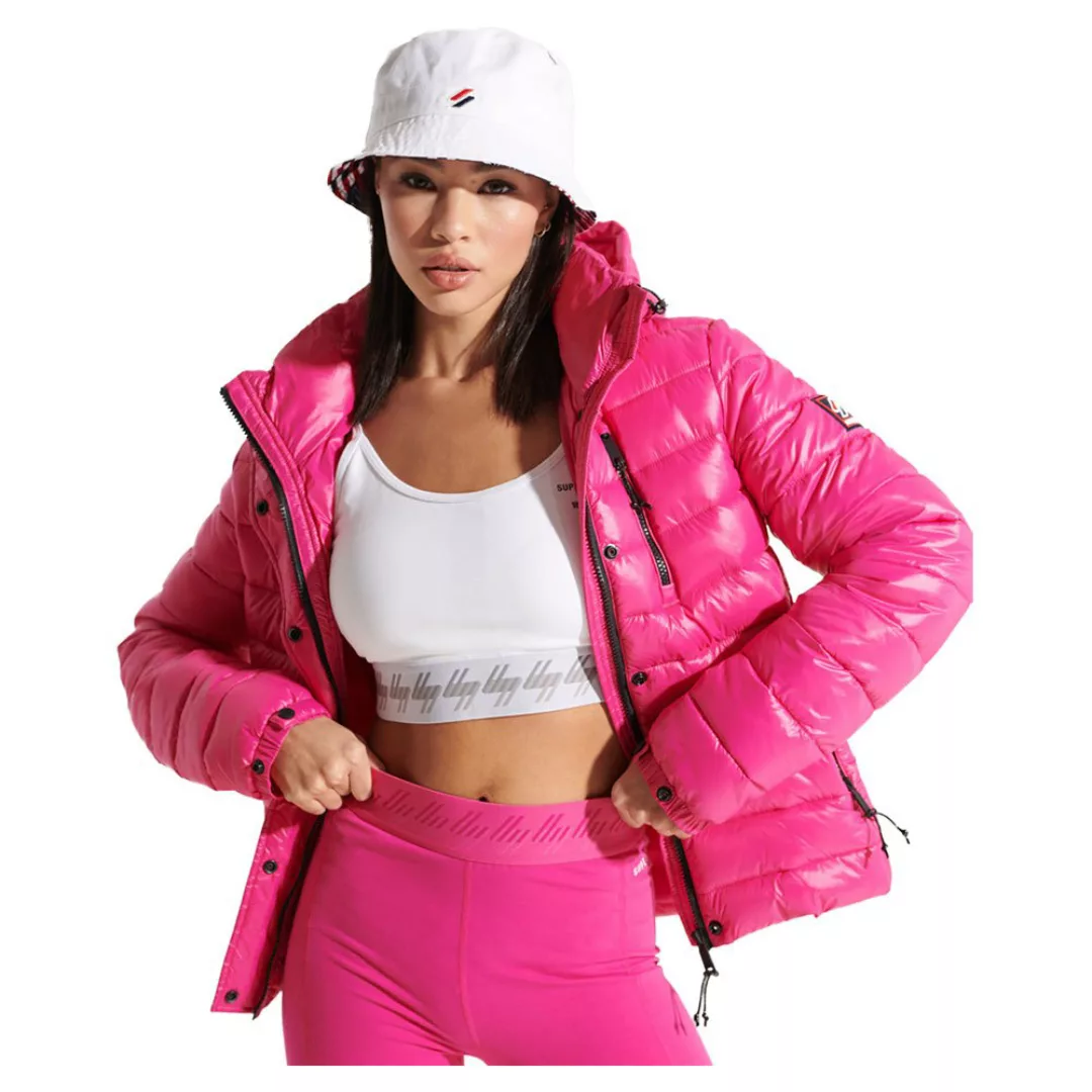 Superdry Shine Fuji 2.0 Jacke M Hot Pink günstig online kaufen