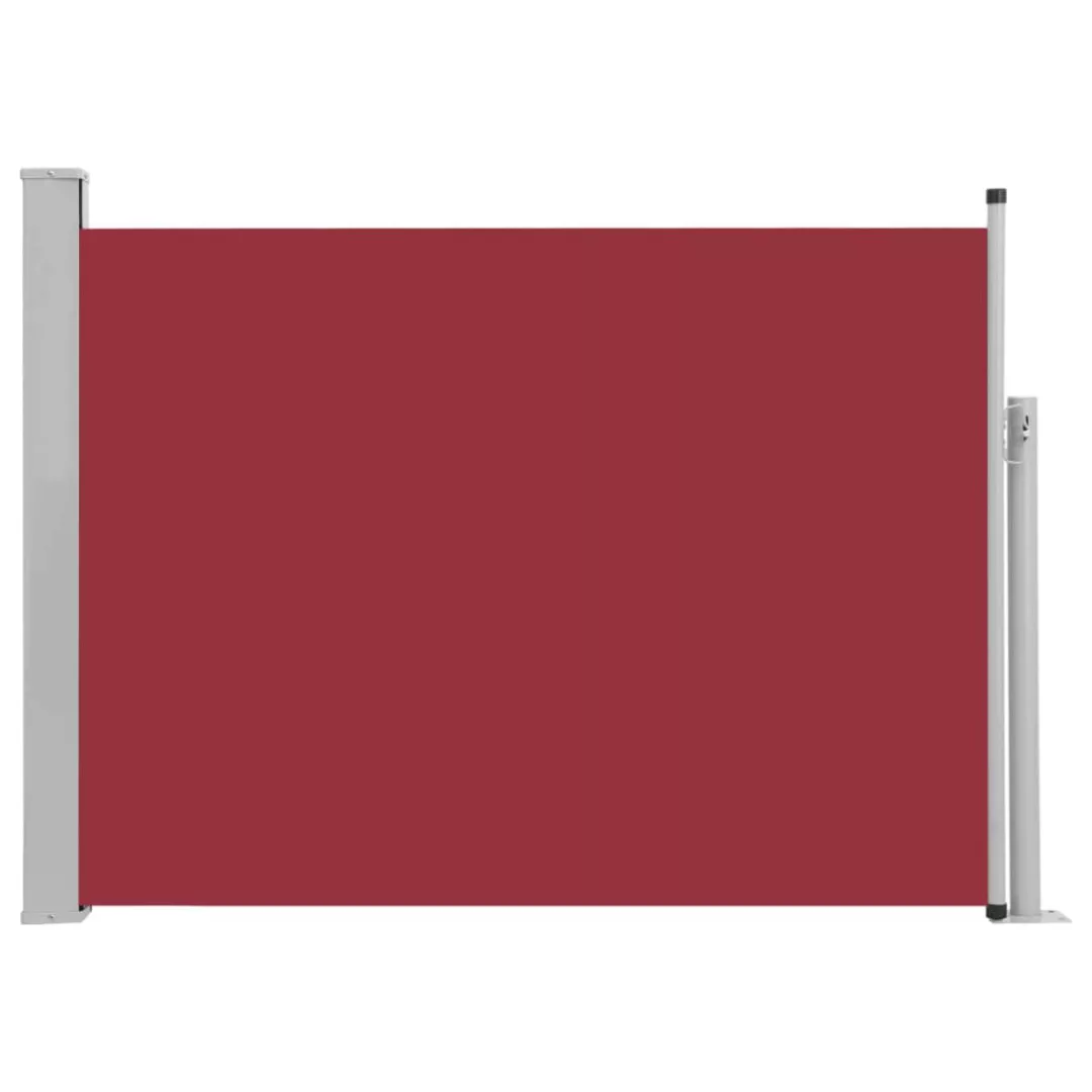 Ausziehbare Seitenmarkise 120×500 Cm Rot günstig online kaufen