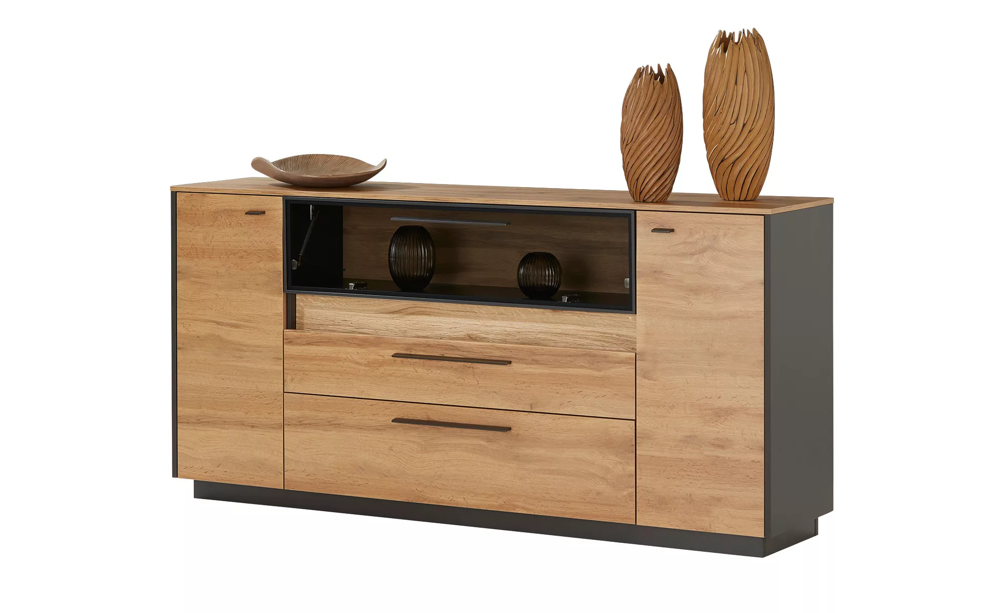 Sideboard  Light Line 10 ¦ holzfarben ¦ Maße (cm): B: 179 H: 87 T: 40 Kommo günstig online kaufen