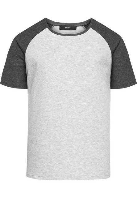 Amaci&Sons T-Shirt SALEM Basic Raglan T-Shirt mit Rundhalsausschnitt Herren günstig online kaufen