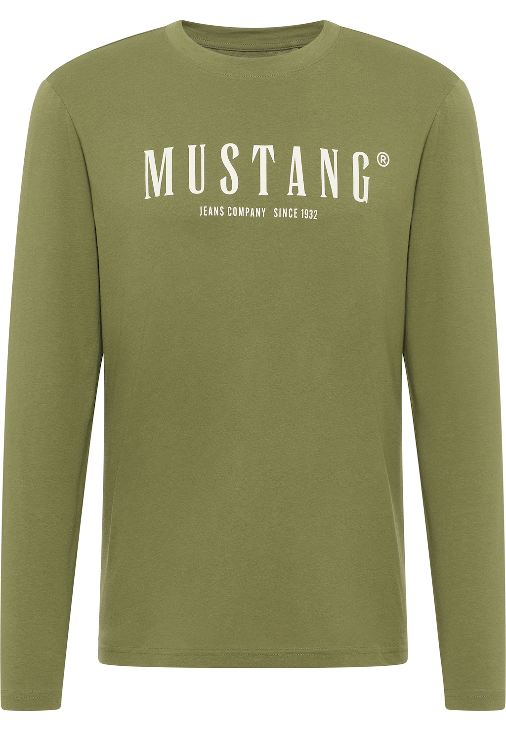 MUSTANG Langarmshirt "Langarmshirt" günstig online kaufen