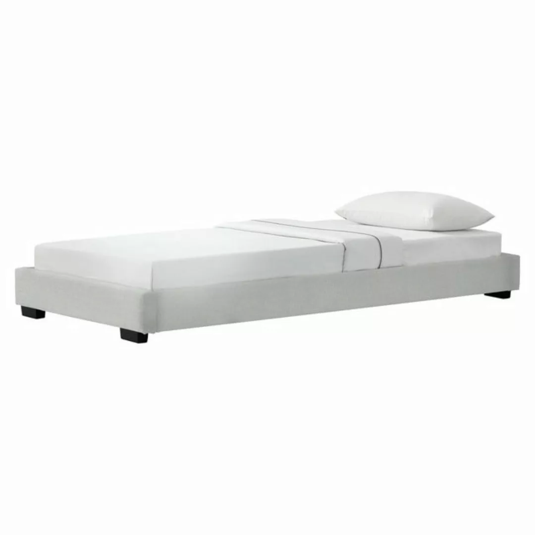 Corium Polsterbett, »Masari« Modernes Bett 180x200cm mit Lattenrost weiß Ku günstig online kaufen