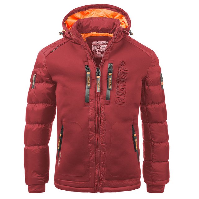 Geographical Norway Winterjacke warme Designer Herren Winter Stepp Jacke Ou günstig online kaufen