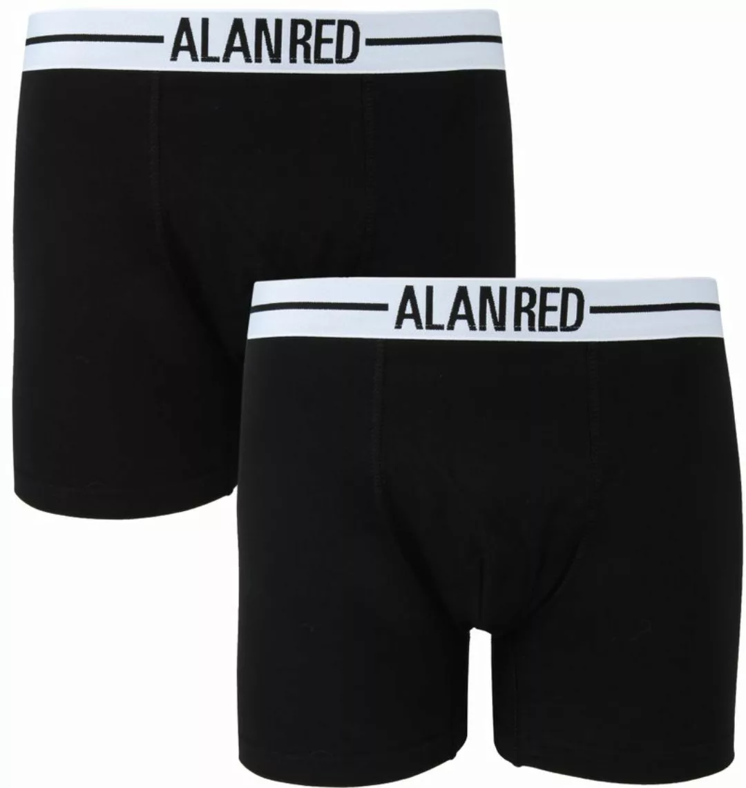 Alan Red Boxershort Schwarz 2er-Pack - Größe S günstig online kaufen