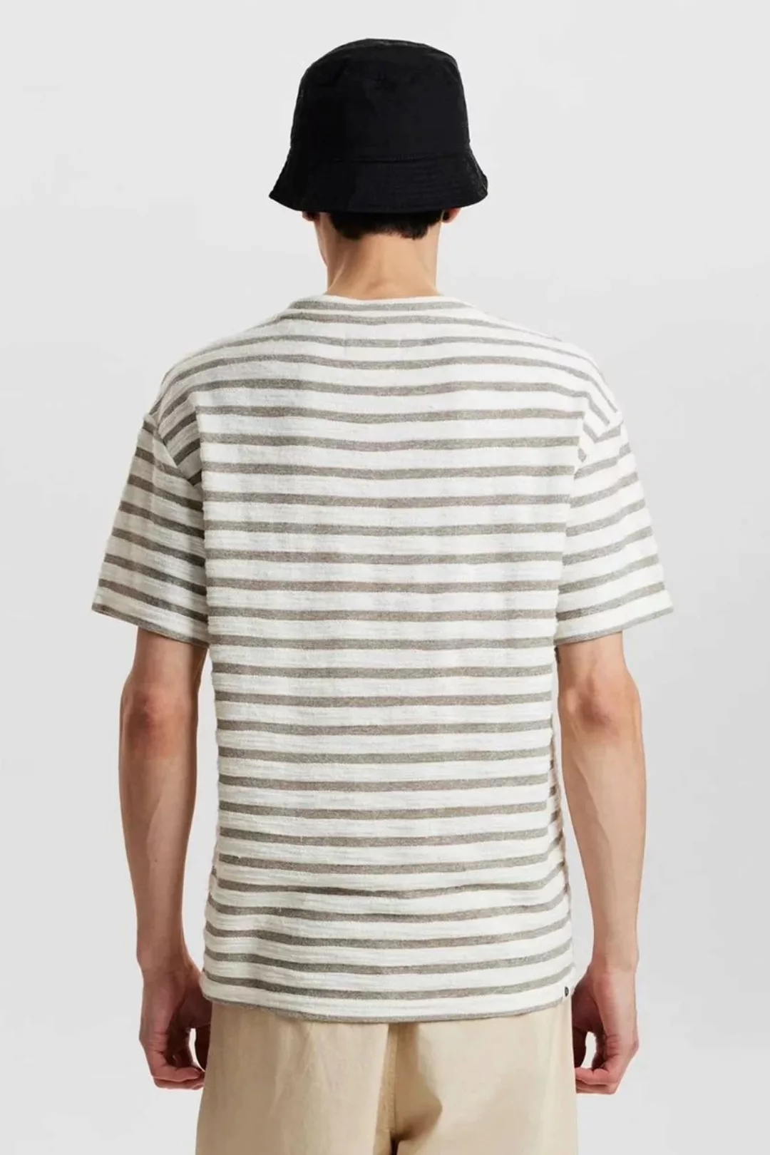 Anerkjendt Kikki T-shirt Grün Gestreift - Größe XL günstig online kaufen