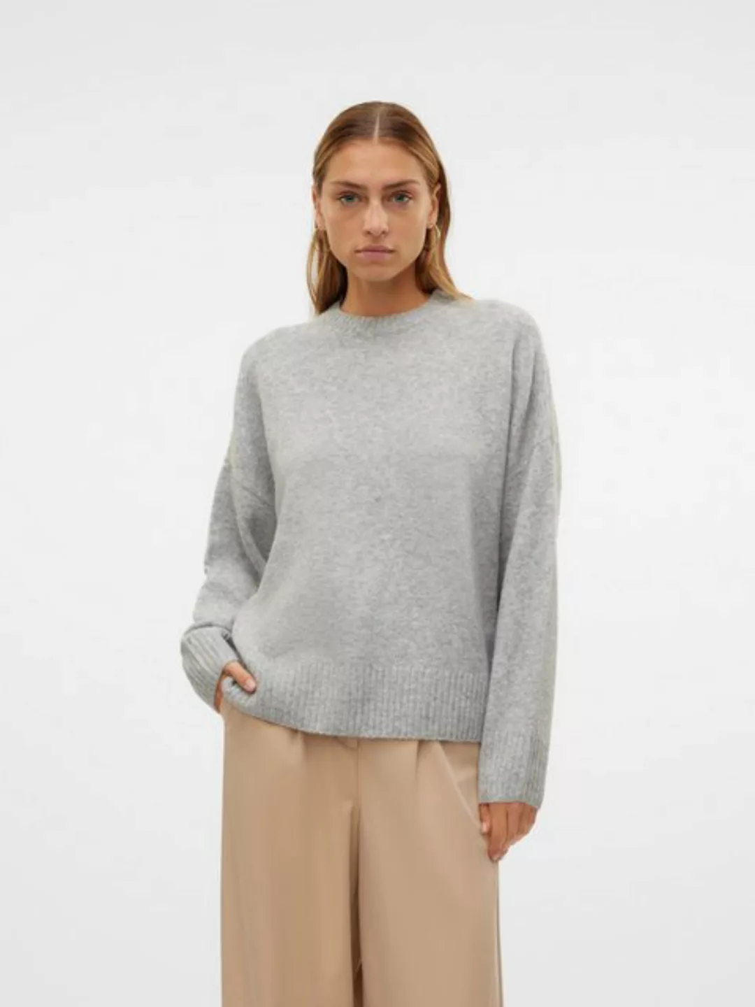 Vero Moda Strickpullover VMBOOM LS O-NECK PULLOVER GA NOOS günstig online kaufen