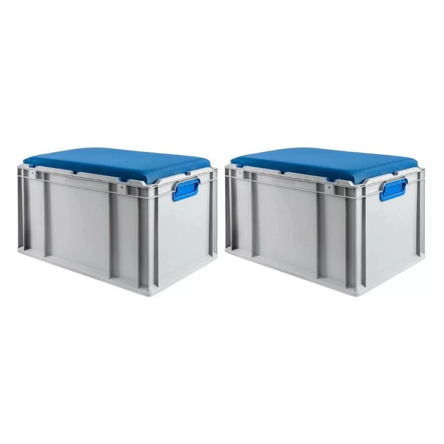 PROREGAL SparSet 2x Eurobox NextGen Seat Box Blau HxBxT 365 x 40 x 60 cm 65 günstig online kaufen