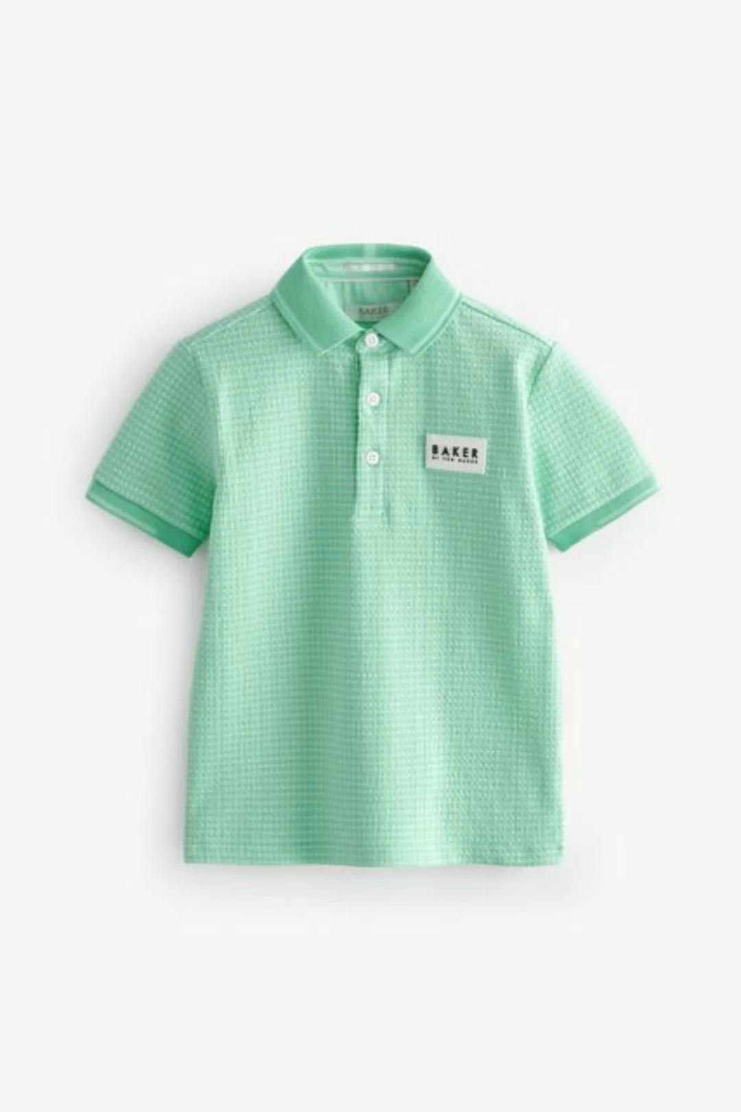 Baker by Ted Baker Poloshirt Baker By Ted Baker Strukturiertes Poloshirt (1 günstig online kaufen