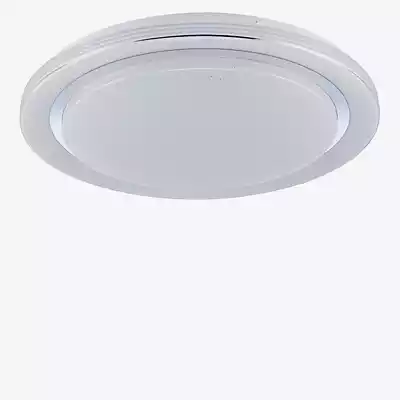 LED Deckenleuchte Rainbow RGBW in Chrom und Weiß 38,5W 2800lm günstig online kaufen