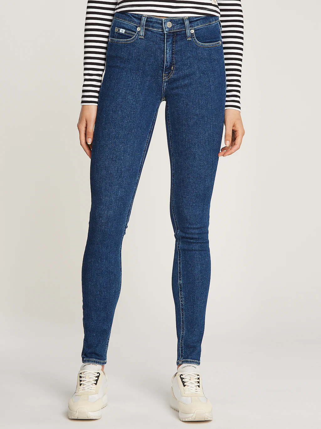 Calvin Klein Jeans Skinny-fit-Jeans MID RISE SKINNY im 5-Pocket-Style günstig online kaufen