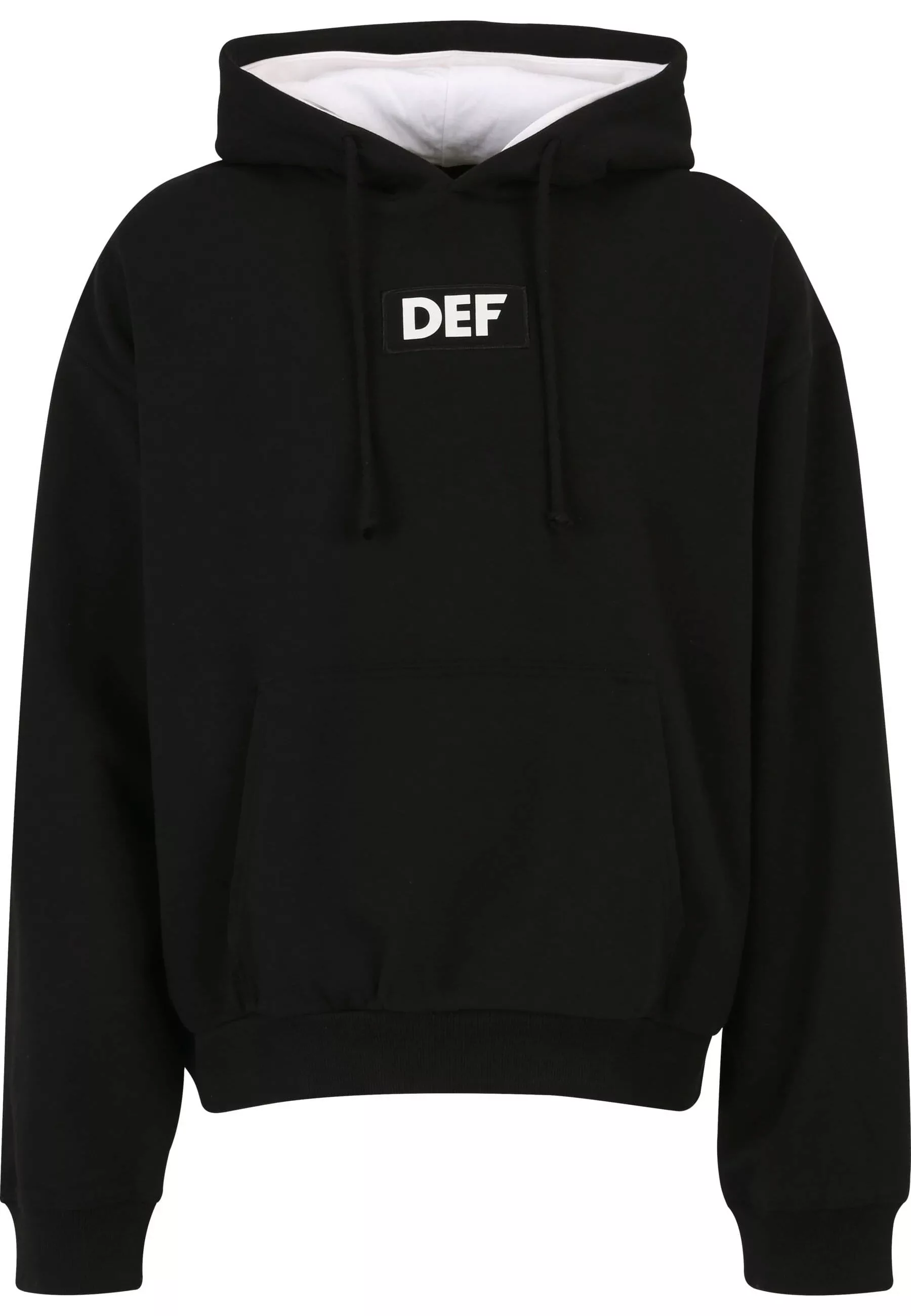 DEF Kapuzensweatshirt "DEF Herren Double Hoody" günstig online kaufen