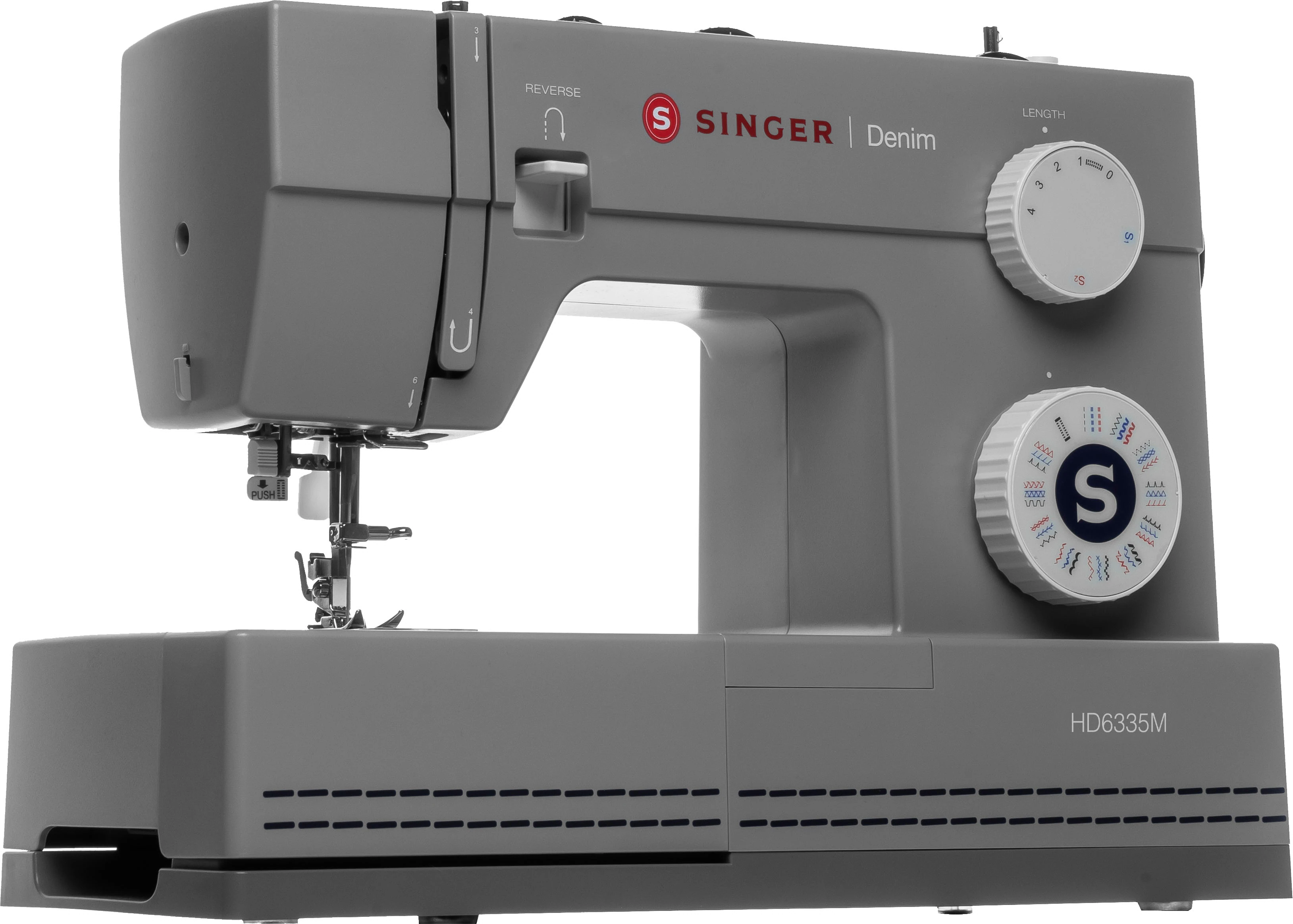 Singer Freiarm-Nähmaschine »Denim HD 6335M«, 32 Programme günstig online kaufen