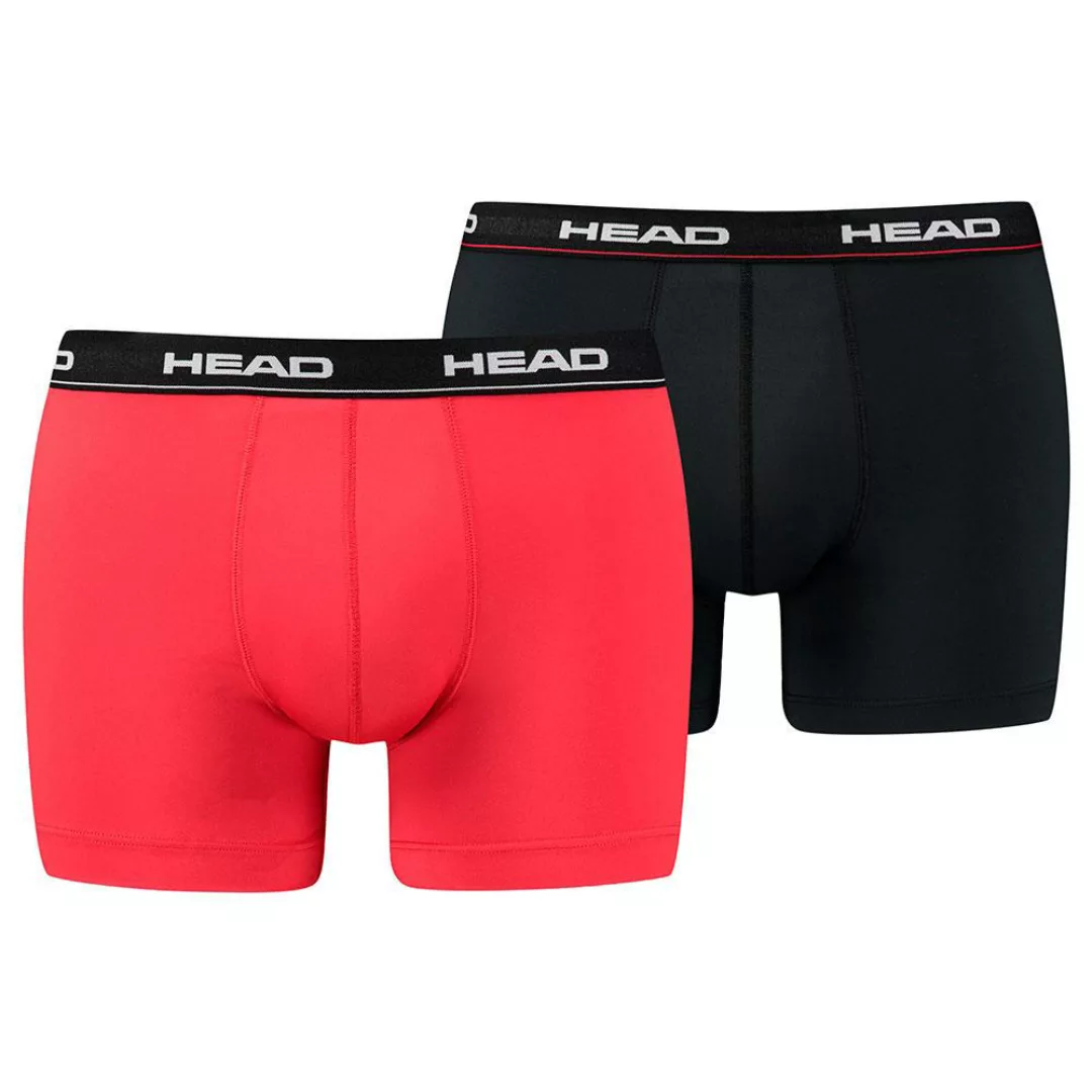 Head Mikrofaser Boxer 2 Einheiten S Red / Black günstig online kaufen