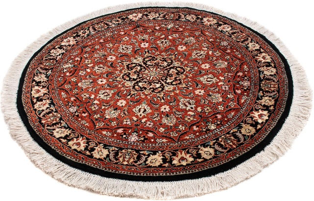 morgenland Orientteppich »Perser - Bidjar rund - 127 x 127 cm - dunkelrot«, günstig online kaufen