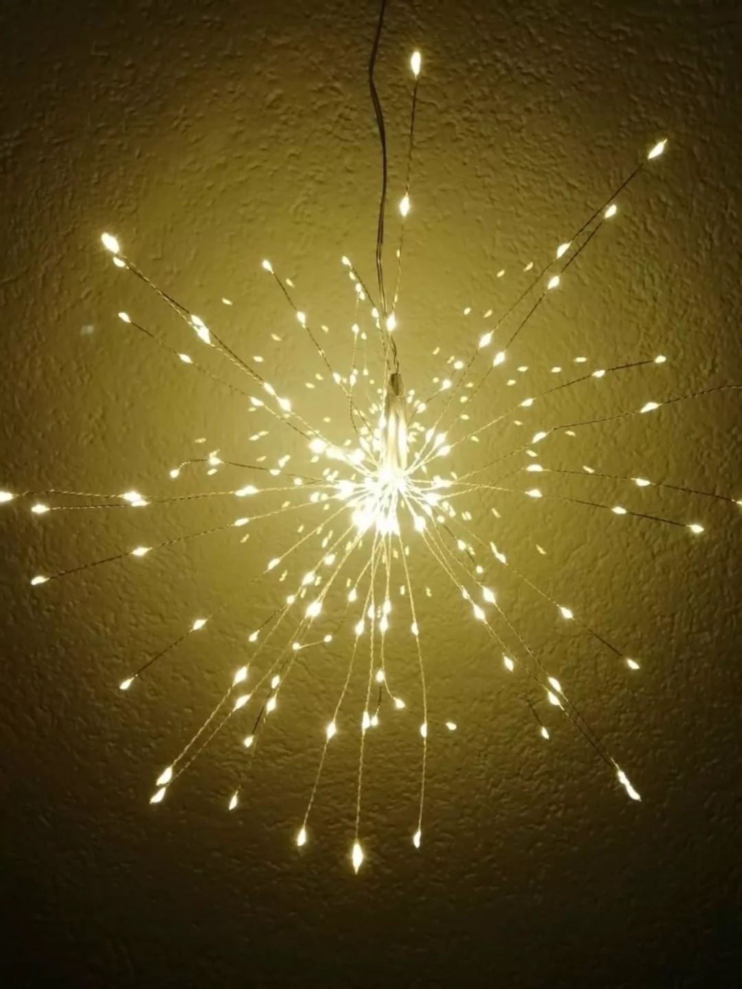 Agentur Wirtz Leuchtdeko LED Leucht-Sputnik 45 cm silber 160 LED günstig online kaufen