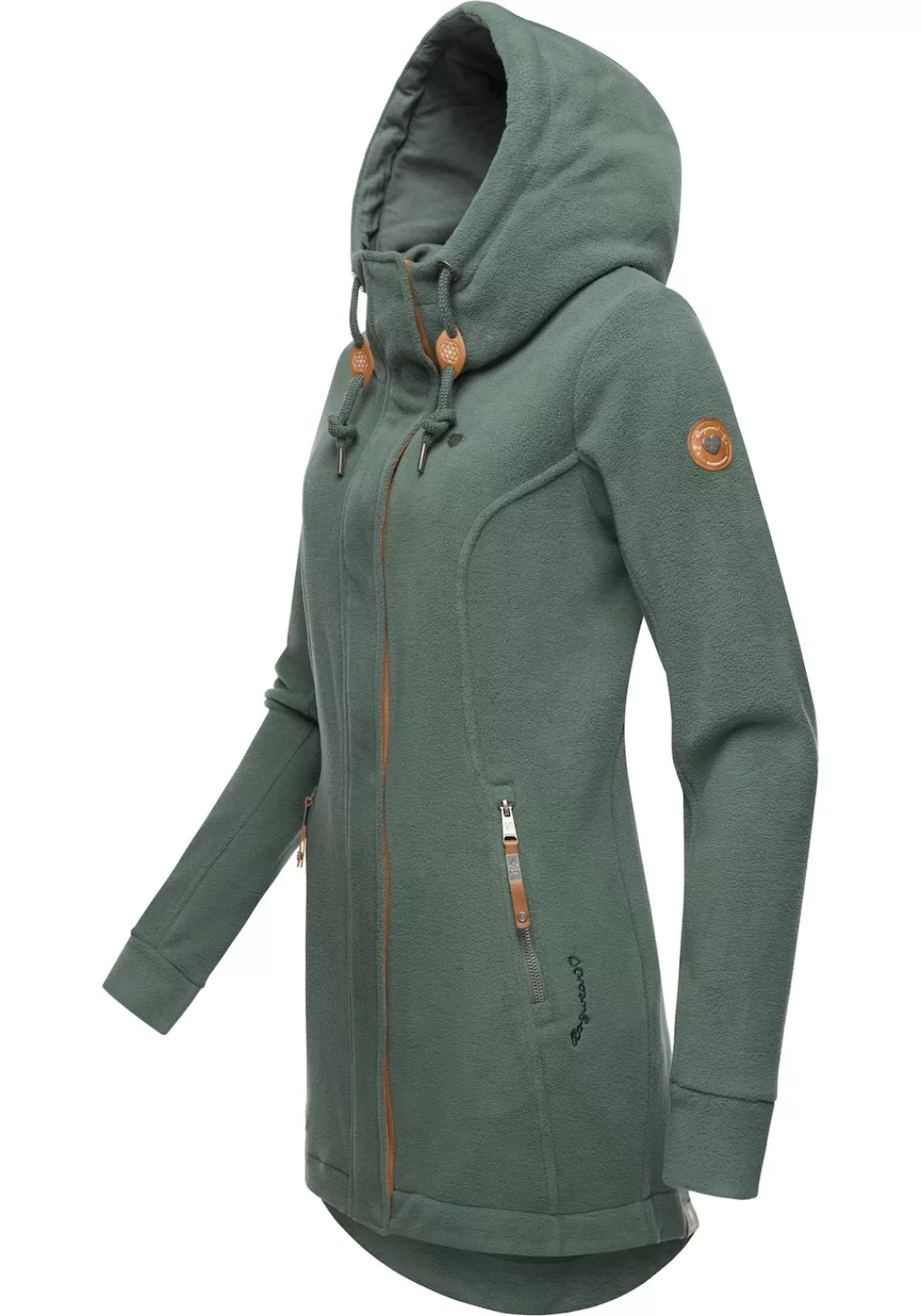 Ragwear Parka "Letti Fleece", mit Kapuze, Sportliche Damen Fleecejacke mit günstig online kaufen