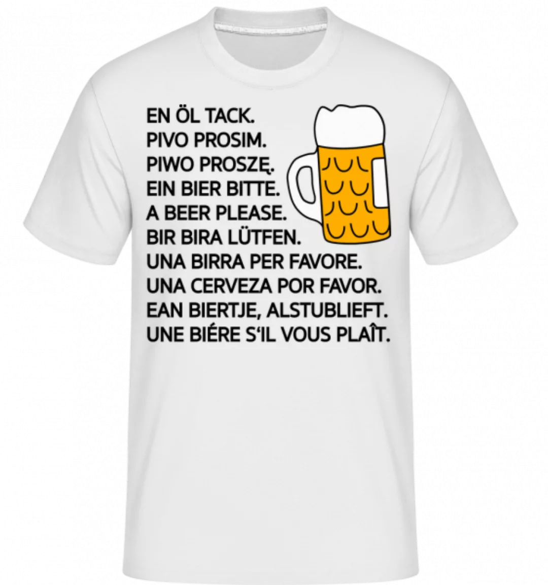 Beer Please · Shirtinator Männer T-Shirt günstig online kaufen