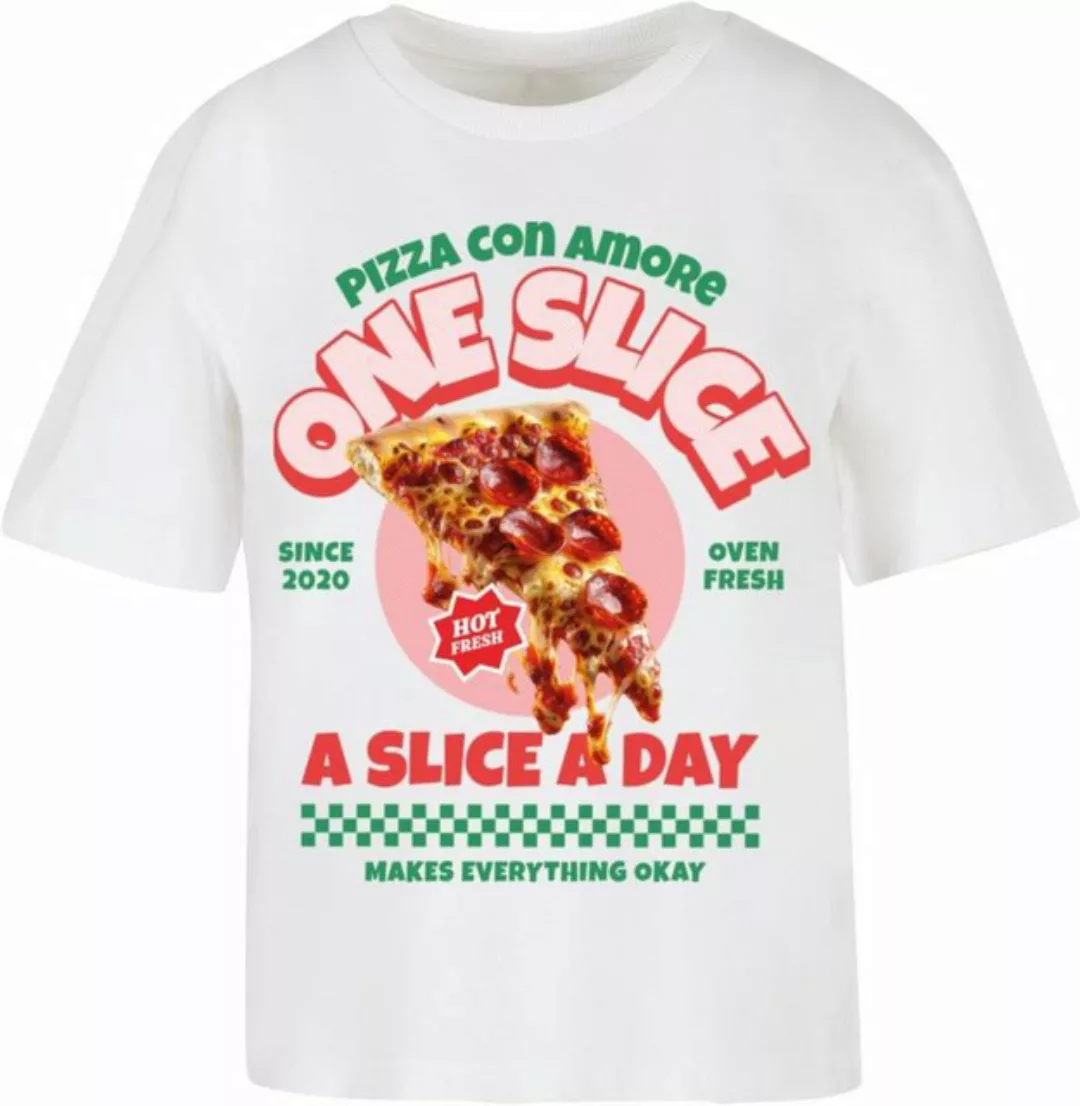 Mister Tee Ladies T-Shirt Pizza Con Amore Tee günstig online kaufen