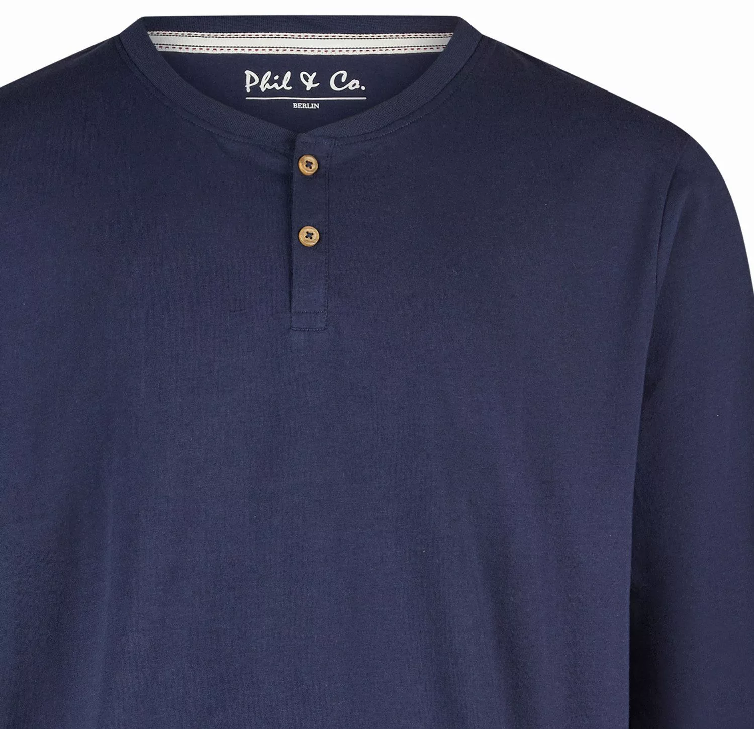 Phil & Co. Pyjamaoberteil Chill Factor günstig online kaufen