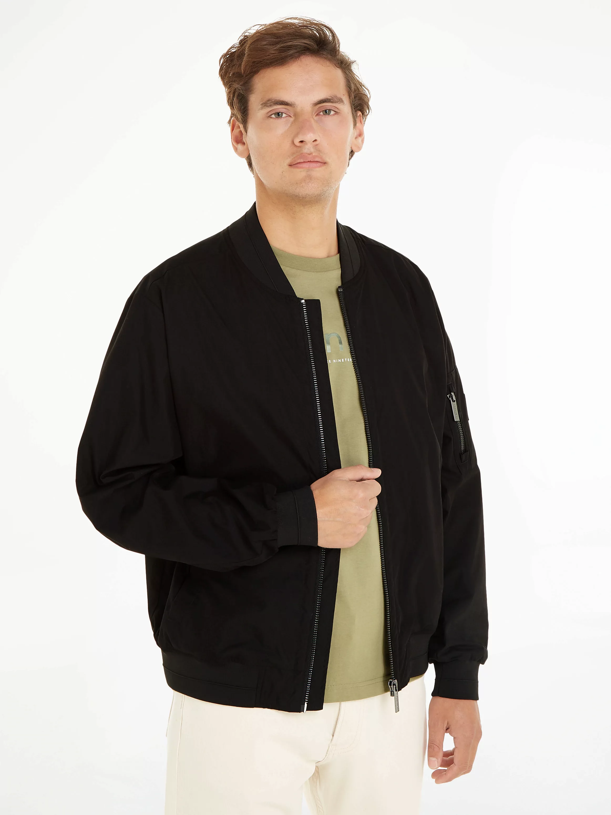 Calvin Klein Blouson "REC. COTTON NYLON HERO BOMBER" günstig online kaufen