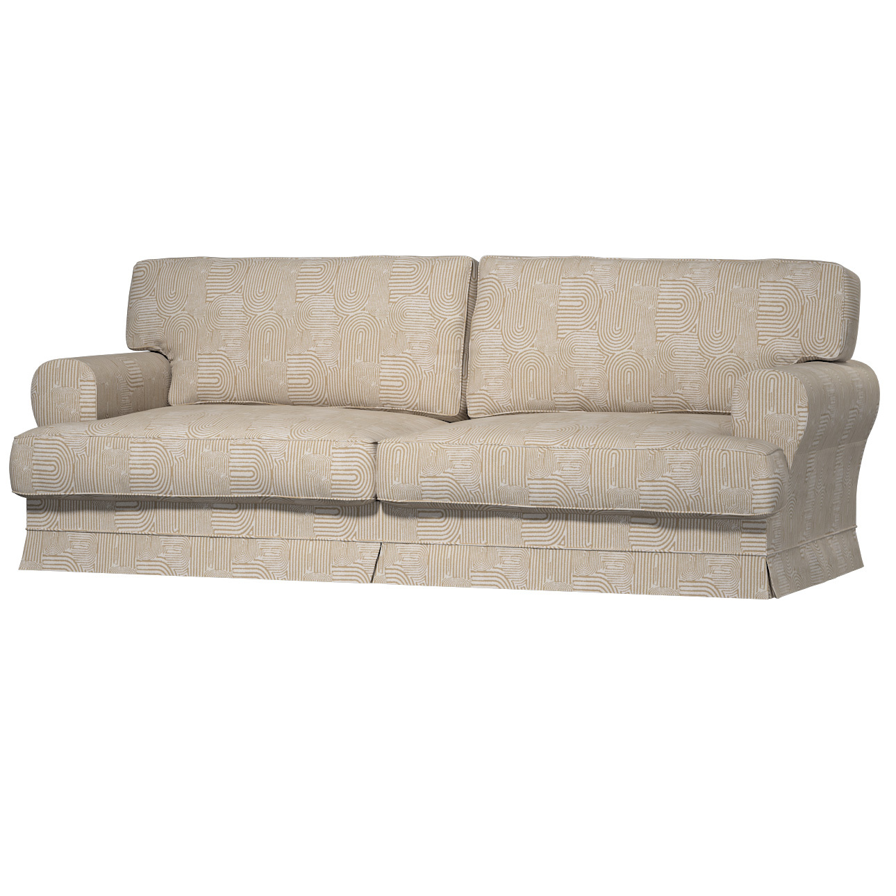 Bezug für Ekeskog Sofa nicht ausklappbar, beige-ecru, Bezug für Ekeskog nic günstig online kaufen