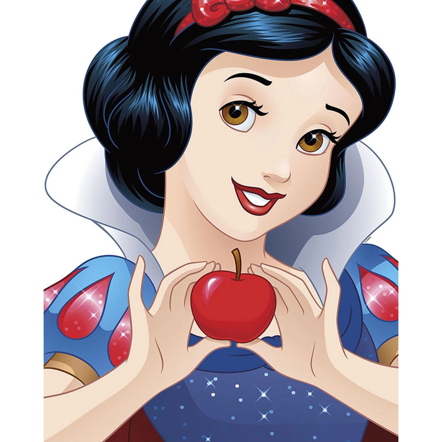 Disney Poster Schneewittchen Blau und Rot 40 x 50 cm 610138 günstig online kaufen