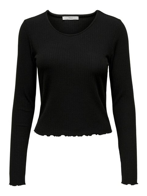 ONLY Langarmshirt ONLEMMA L/S O-NECK SHORT TOP NOOS JRS günstig online kaufen