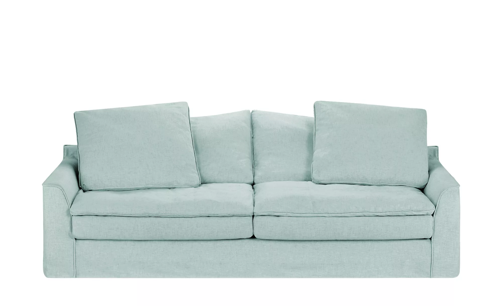 SOHO Sofa 3-sitzig  Sarvika ¦ blau ¦ Maße (cm): B: 233 H: 95 T: 114 Polster günstig online kaufen