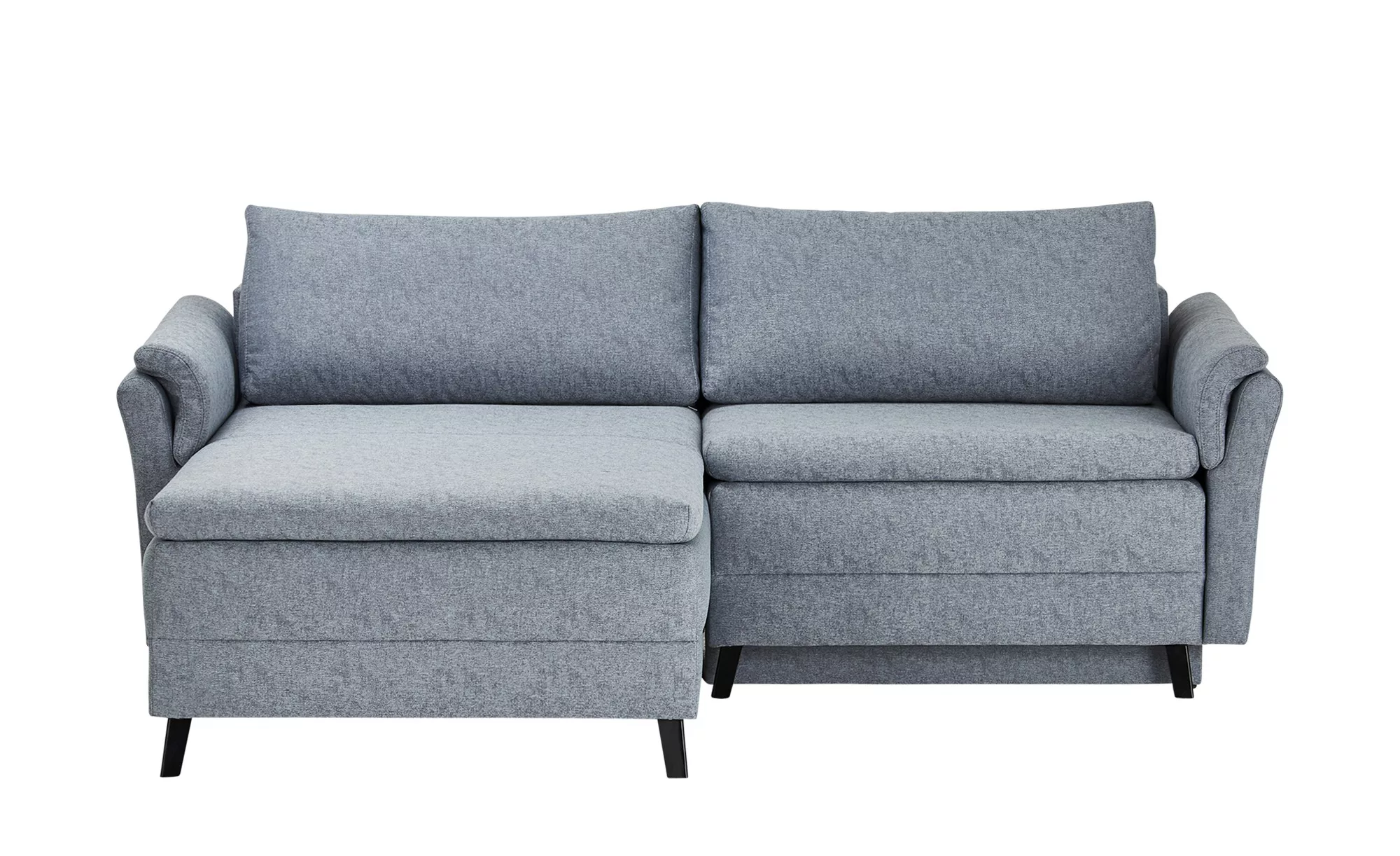 Ecksofa - blau - 93 cm - Polstermöbel > Sofas > Ecksofas - Möbel Kraft günstig online kaufen