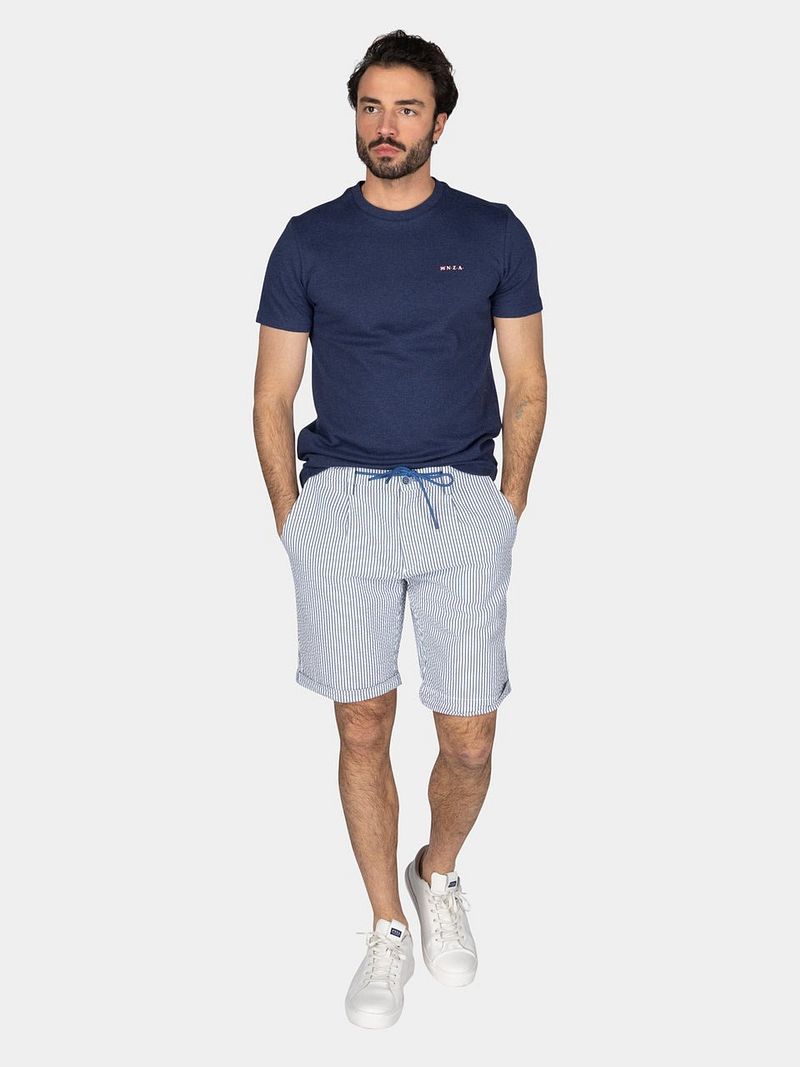 NZA T-shirt Franklin Light Navy - Größe XXL günstig online kaufen