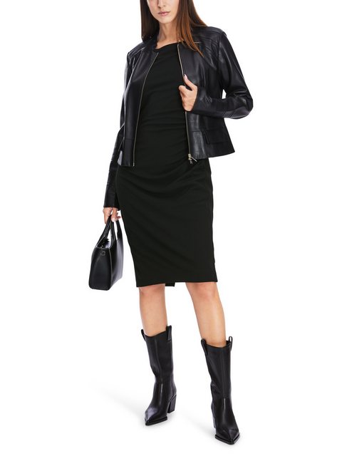 Marc Cain Midikleid Purpel Rain Premium Damenmode Kleid mit Wickeleffekt günstig online kaufen