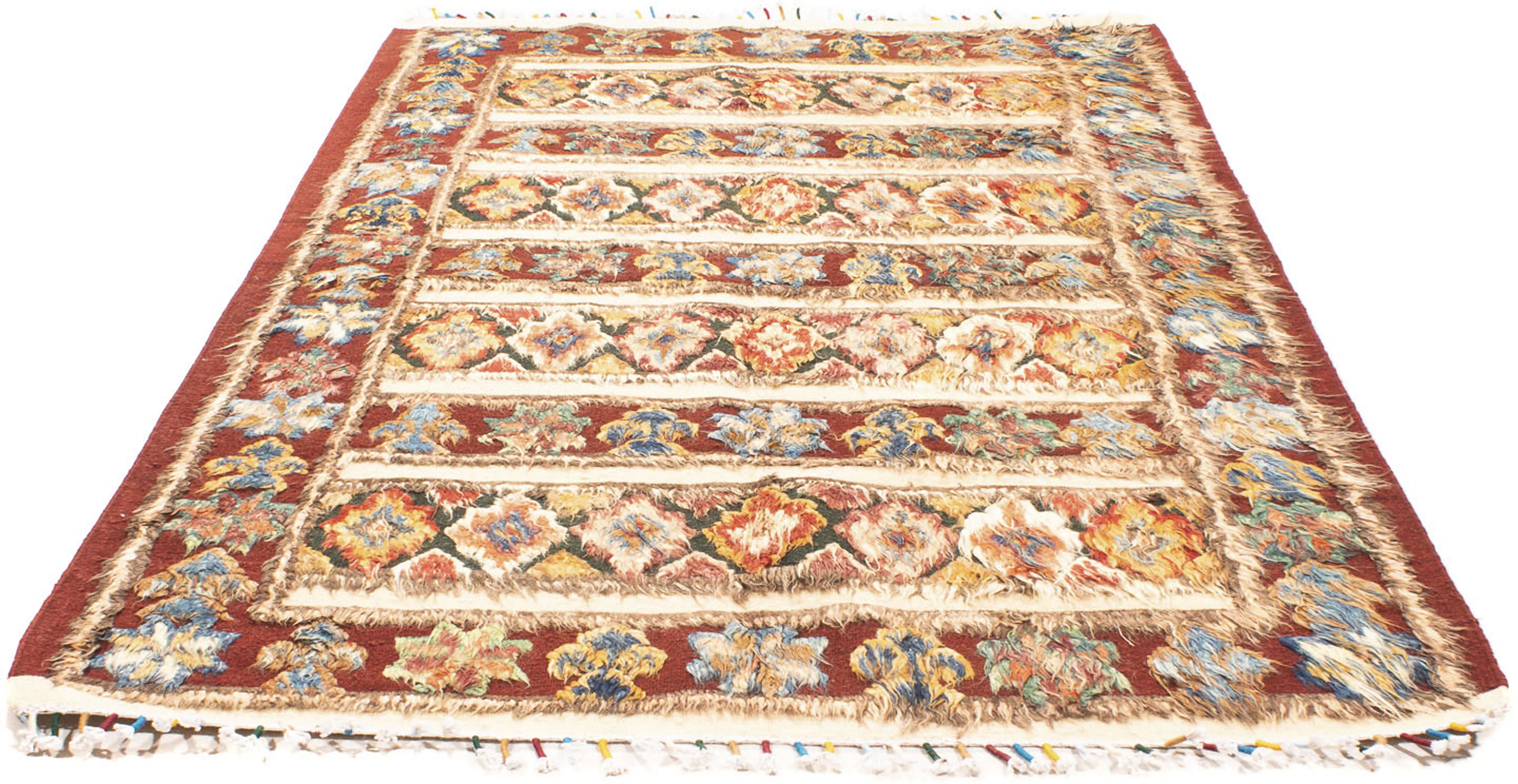 morgenland Wollteppich »Berber - 231 x 150 cm - mehrfarbig«, rechteckig, Wo günstig online kaufen