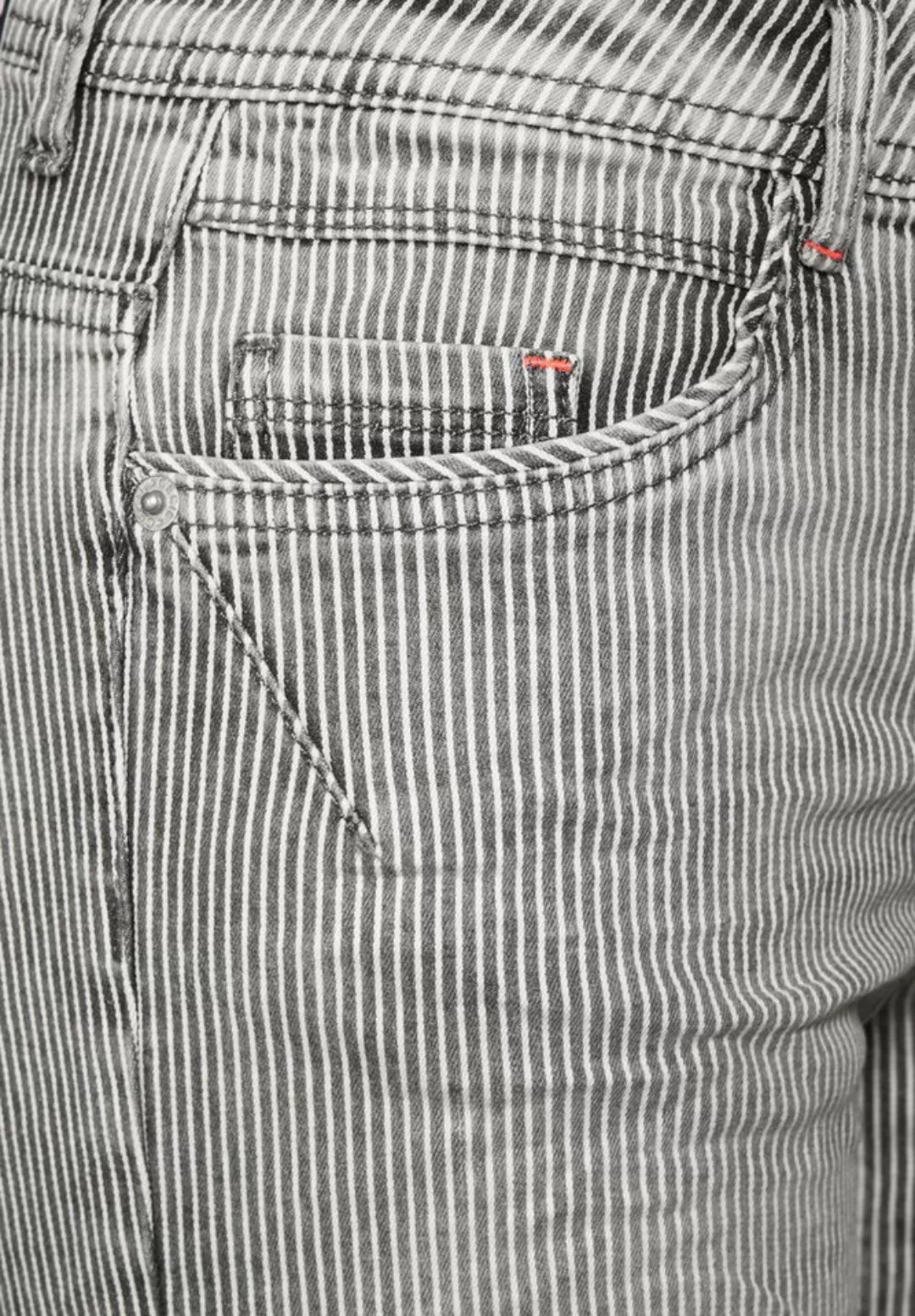Cecil 5-Pocket-Hose Style Scarlett Shorts Stripe günstig online kaufen
