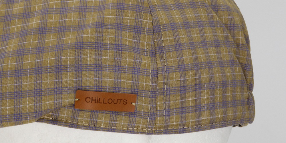 chillouts Schiebermütze "Samsun Hat", mit feinem Karomuster & modernem Schn günstig online kaufen