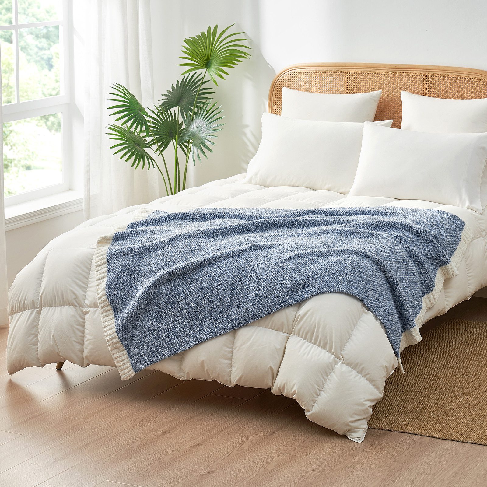Wohndecke Ultraweiche Mikrofaser-Wohndecke für gemütliche Wärme, günstig online kaufen