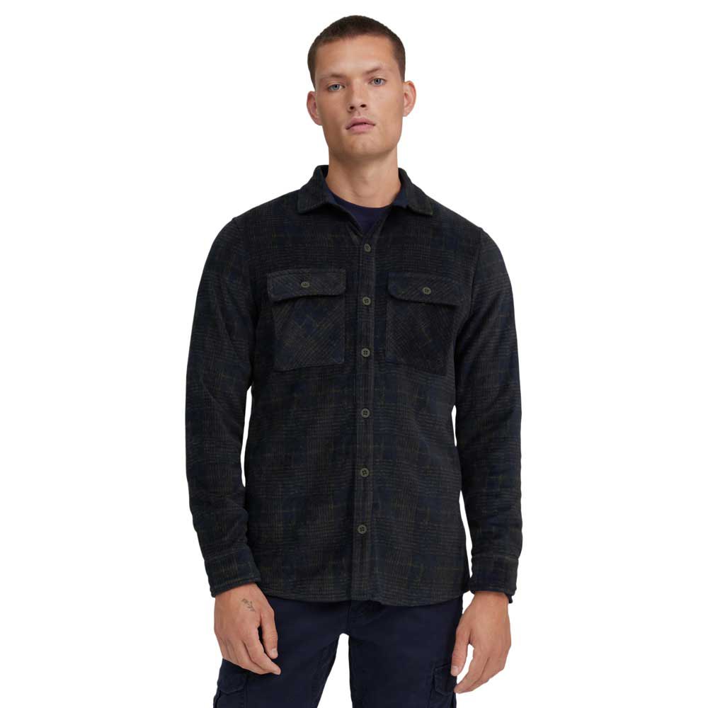 O´neill Flannel Tech Langarm-shirt L Forest Night günstig online kaufen