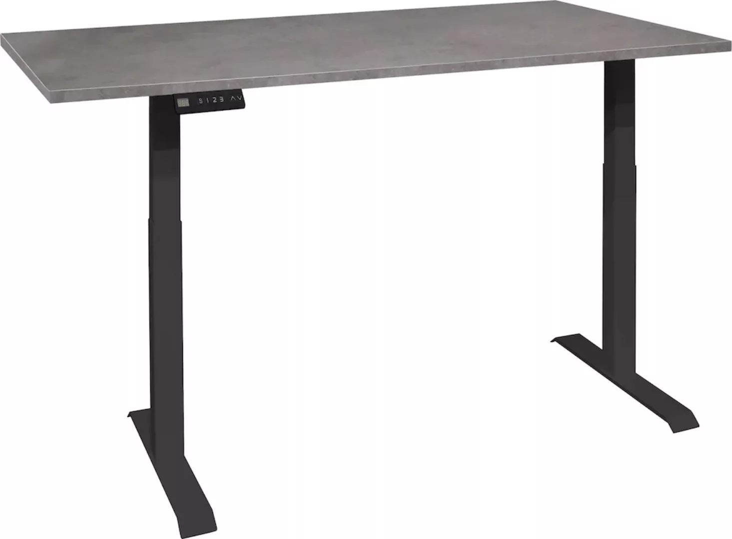 Mäusbacher Schreibtisch "Big System Office", Breite 140 cm, elektrisch höhe günstig online kaufen