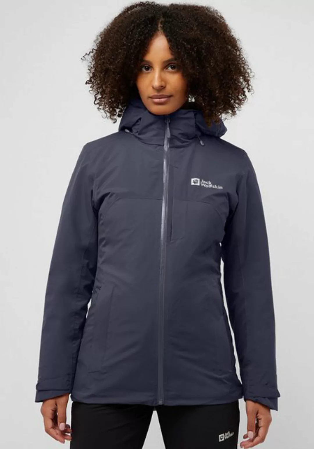 Jack Wolfskin 3-in-1-Funktionsjacke "HUNBERG 3IN1 JKT W", mit Kapuze günstig online kaufen