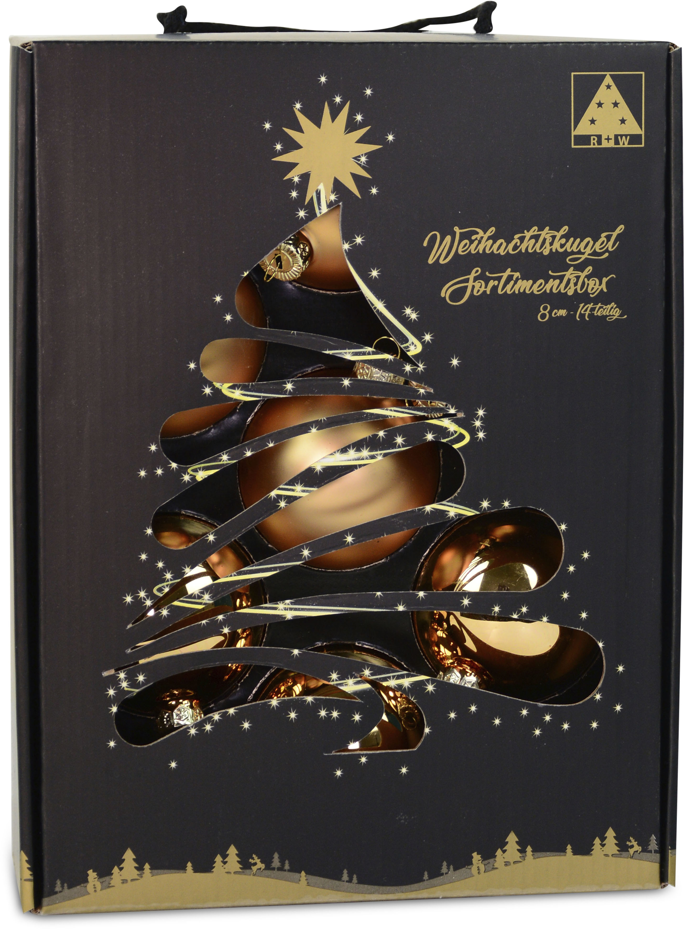 RIFFELMACHER & WEINBERGER Weihnachtsbaumkugel "Weihnachtsdeko, Christbaumsc günstig online kaufen