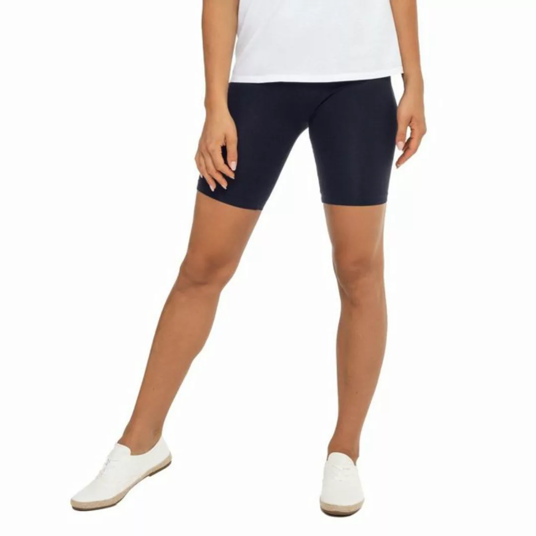 celodoro Shorts Damen Kurzleggings Stretch-Jersey Radlerhose aus Baumwolle günstig online kaufen