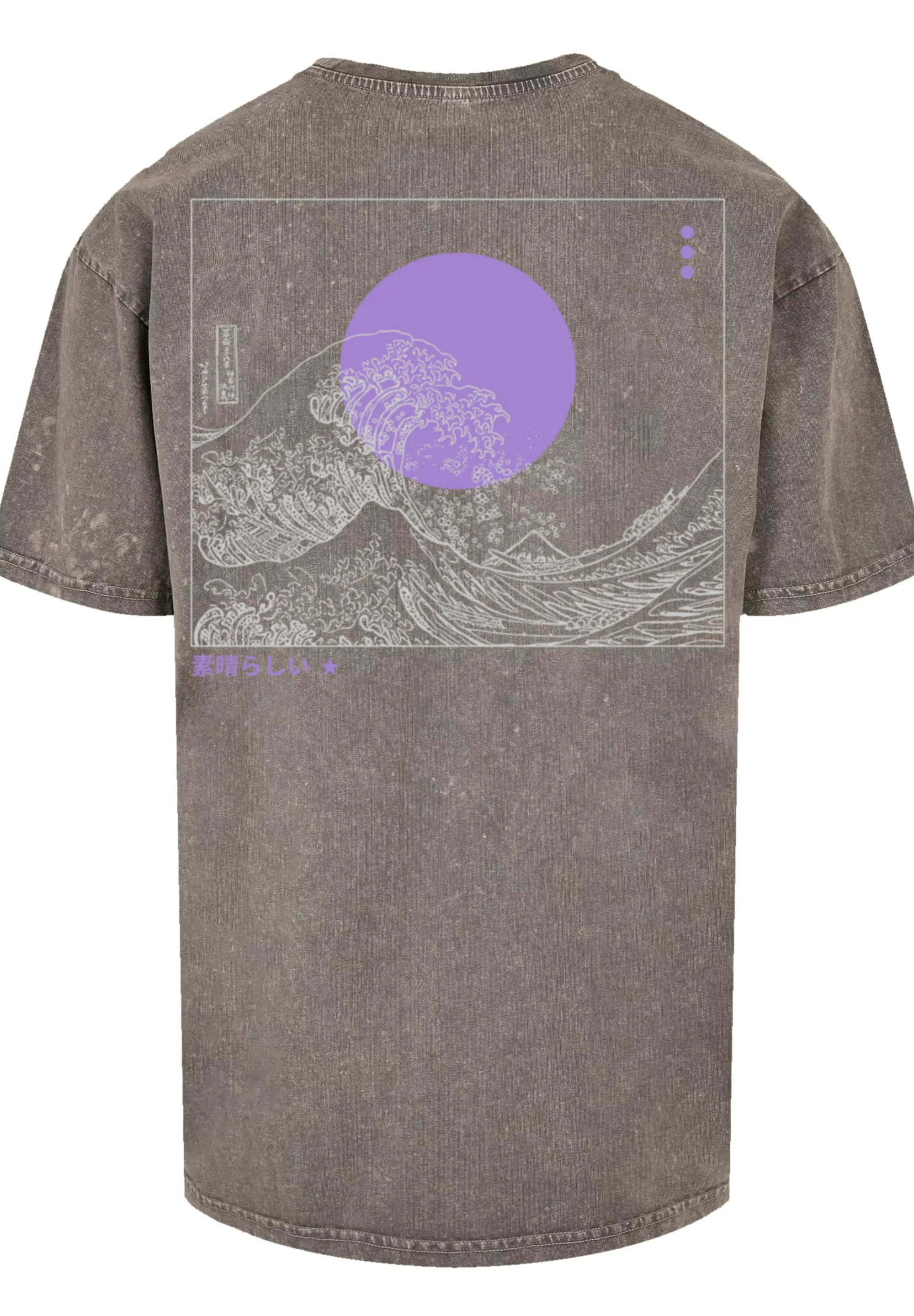 F4NT4STIC T-Shirt "Kanagawa Welle", Print günstig online kaufen