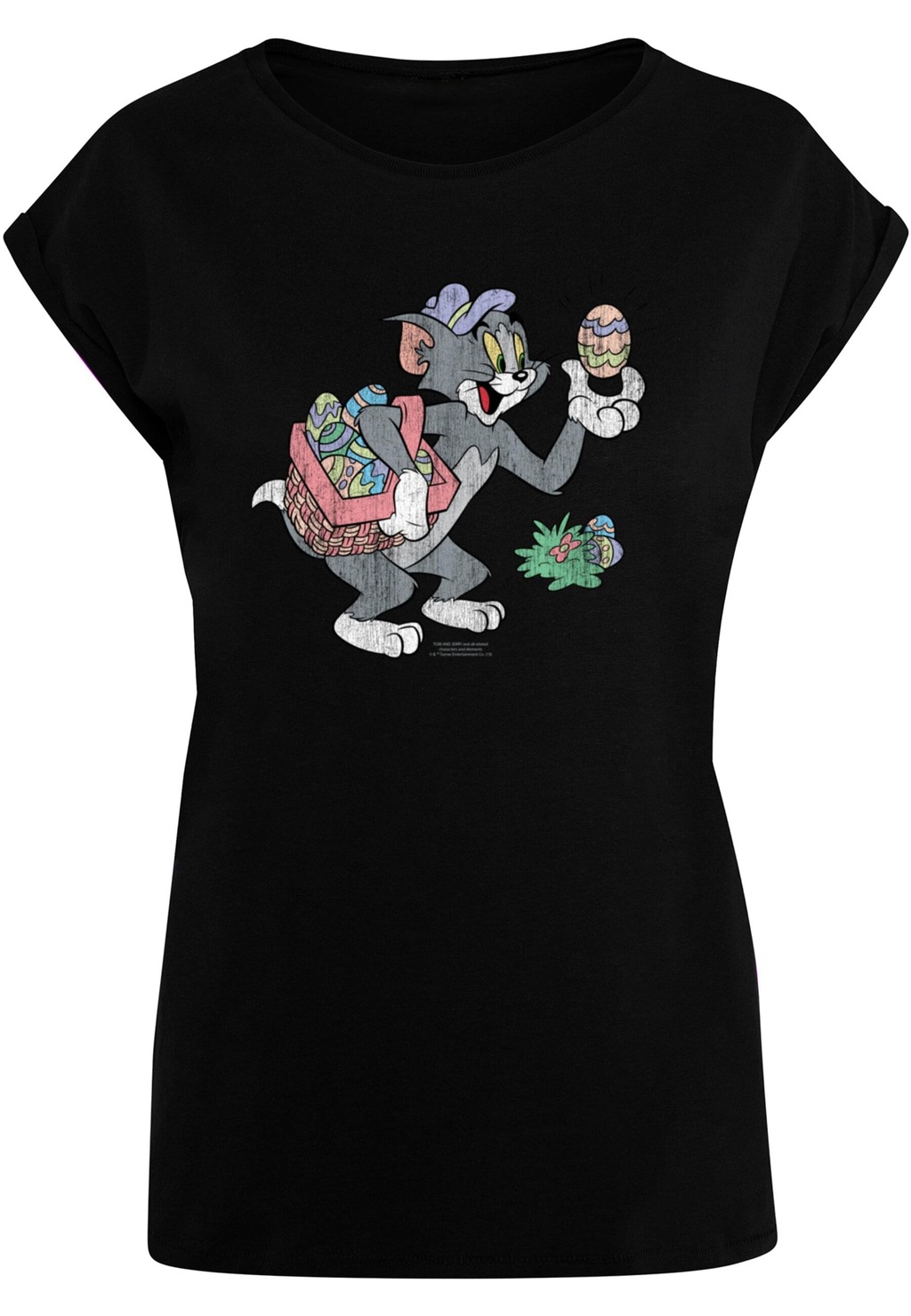 ABSOLUTE CULT T-Shirt "ABSOLUTE CULT Damen Ladies Tom and Jerry - Tom Egg H günstig online kaufen