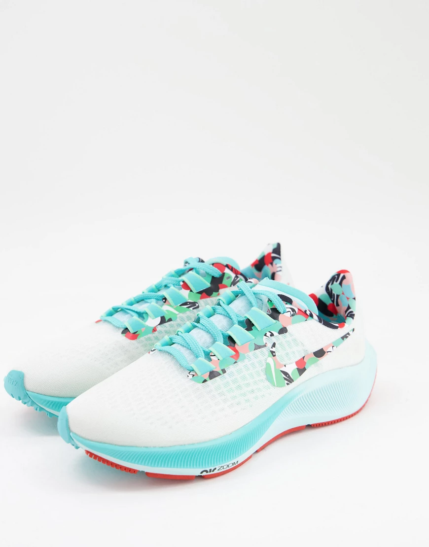 Nike – Air Zoom Pegasus 37 – Sneaker in Creme-Weiß günstig online kaufen