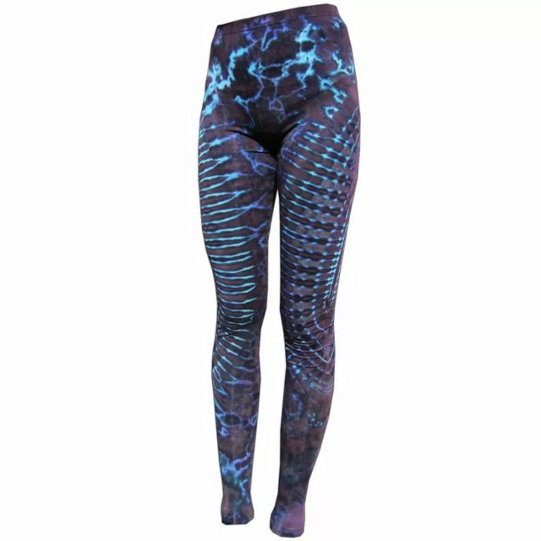 PANASIAM Leggings Unikat Batik Leggings 'Sonne' aus natürlicher Viskose Goa günstig online kaufen