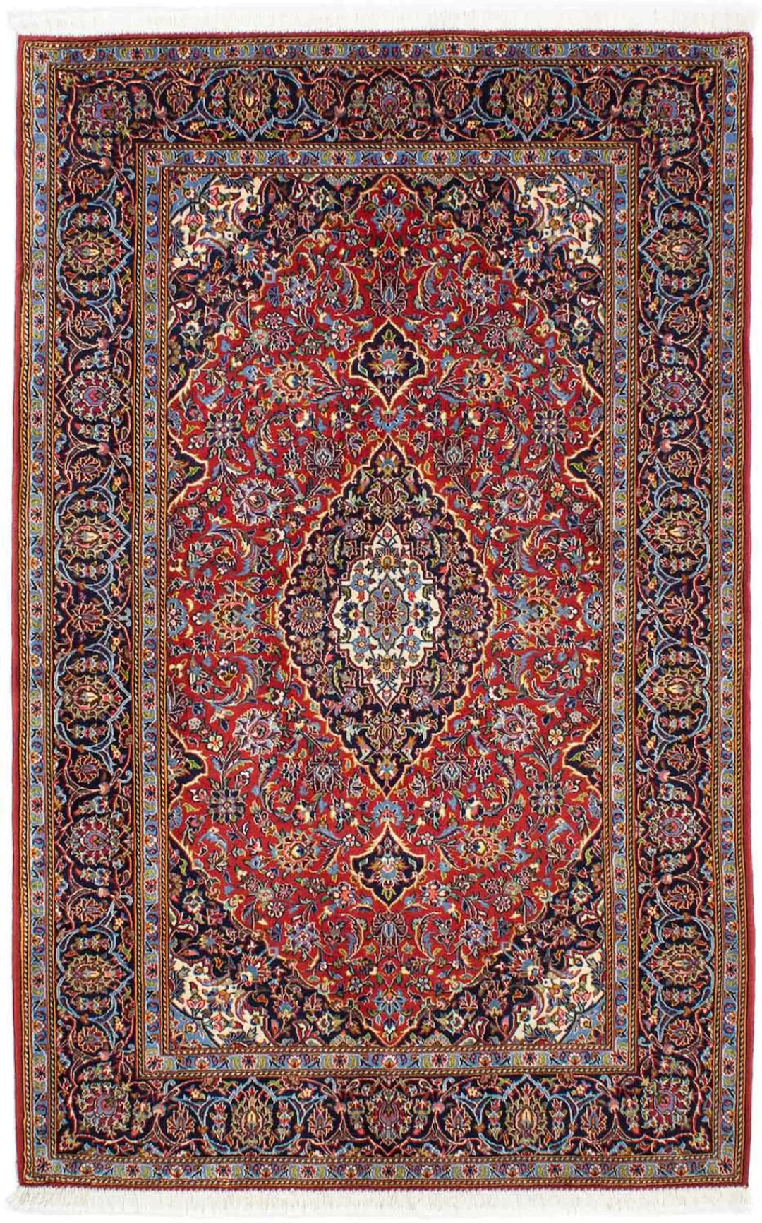 morgenland Orientteppich »Perser - Keshan - 216 x 142 cm - rot«, rechteckig günstig online kaufen