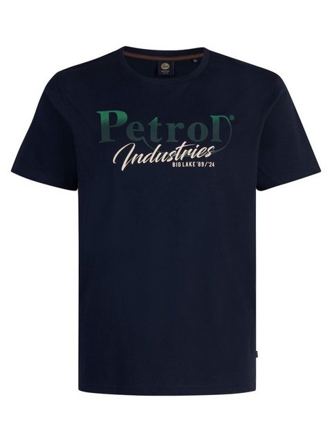 Petrol Industries T-Shirt - Shirt - Kurzarmshirt - T-Shirt mit Aufdruck Por günstig online kaufen