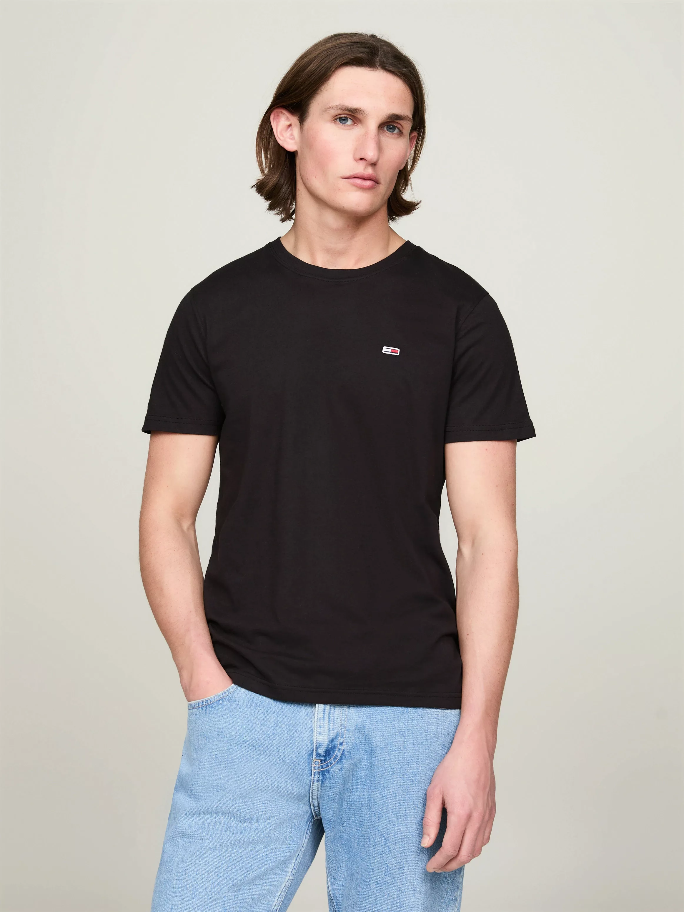 Tommy Jeans T-Shirt "TJM 2PACK SLIM JERSEY TEE", (Packung, 2 tlg., 2er-Pack günstig online kaufen