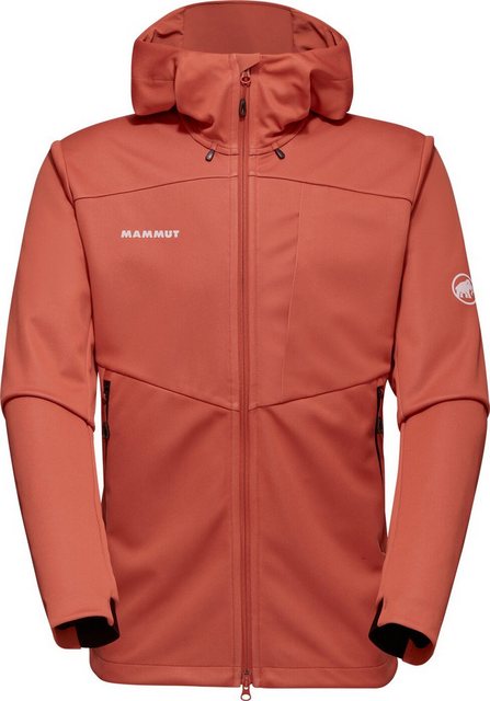 Mammut Funktionsjacke Ultimate VII SO Hooded Jacket Men BRICK günstig online kaufen